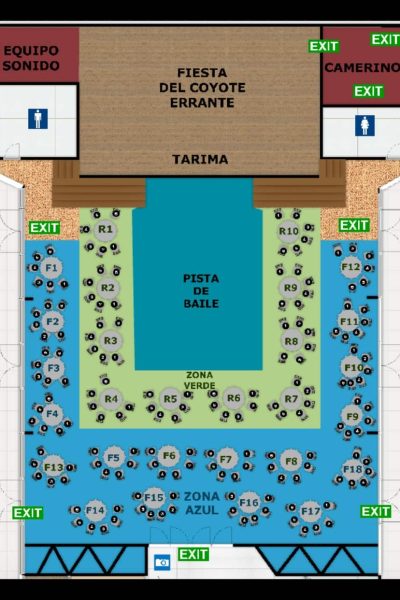 Mapa Real Fiesta Yupi Hee Haw
